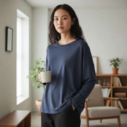 W48027K Лонгслив женский Samo