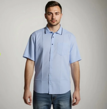 1SBM107+2s* Рубашка мужская BROSTEM