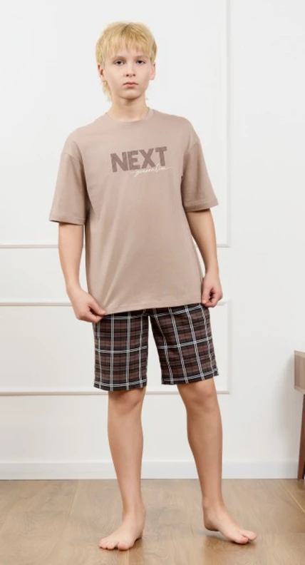 КМ-212 Костюм для мальчика Браун-2 Детский Бум