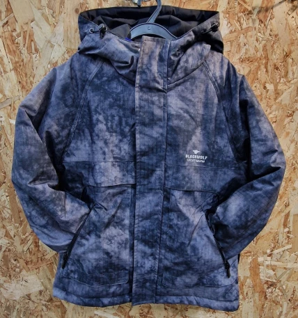 737 Куртка осенняя для мальчика Black Wolf