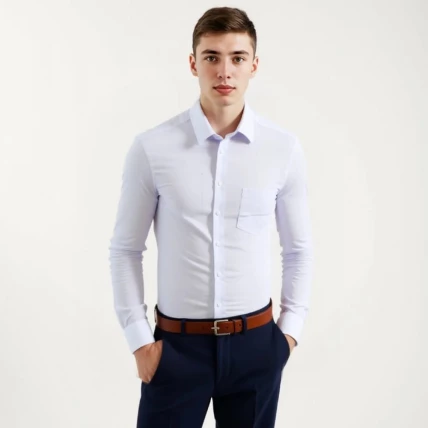 3LBX1+1XK Рубашка подростковая Brostem