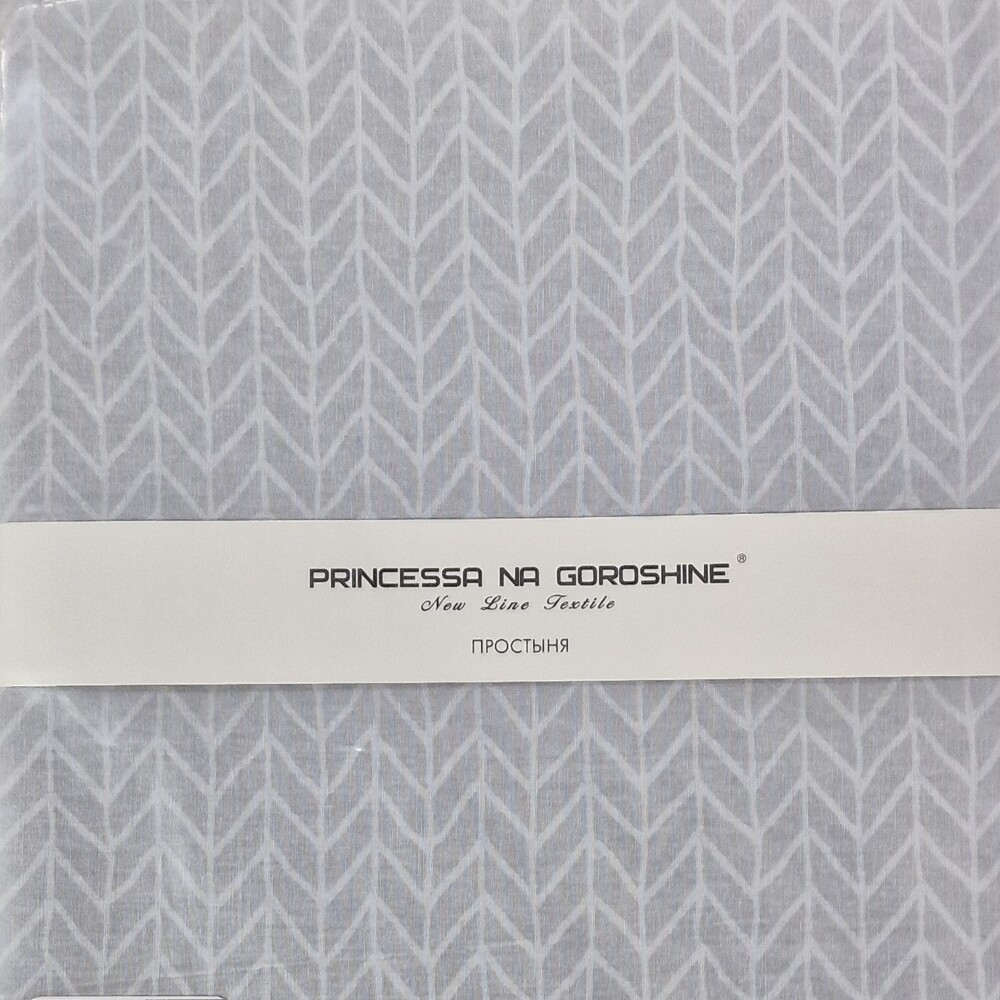 Простыня 180х220 поплин Принцесса