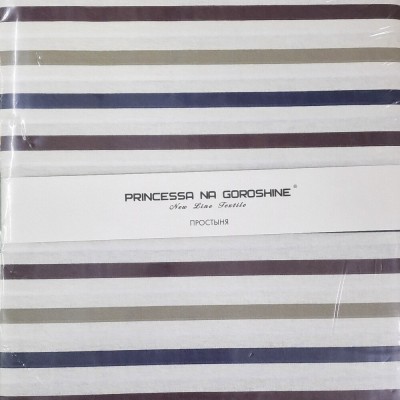 Простыня 150х220 поплин Принцесса