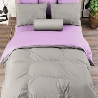 КПБ 1,5сп поплин однотонный Хлопковый рай