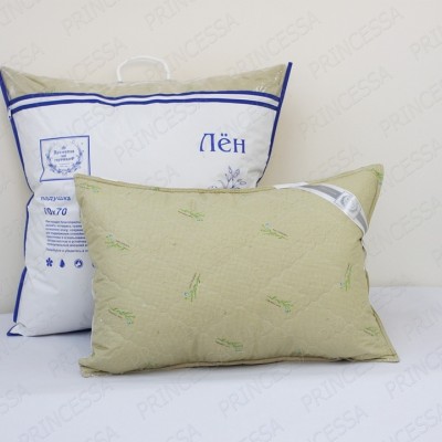 Подушка 70х70 лен Принцесса 4070