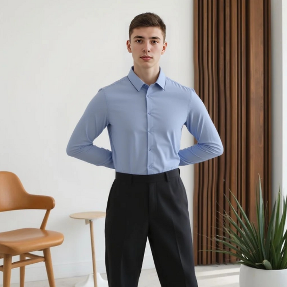 1LBD29+4x Рубашка подростковая Brostem