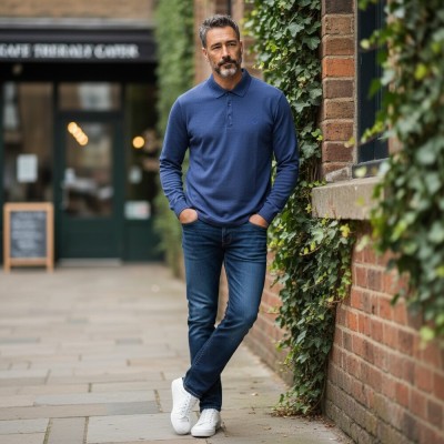 9195 Джемпер-поло Fred Farman