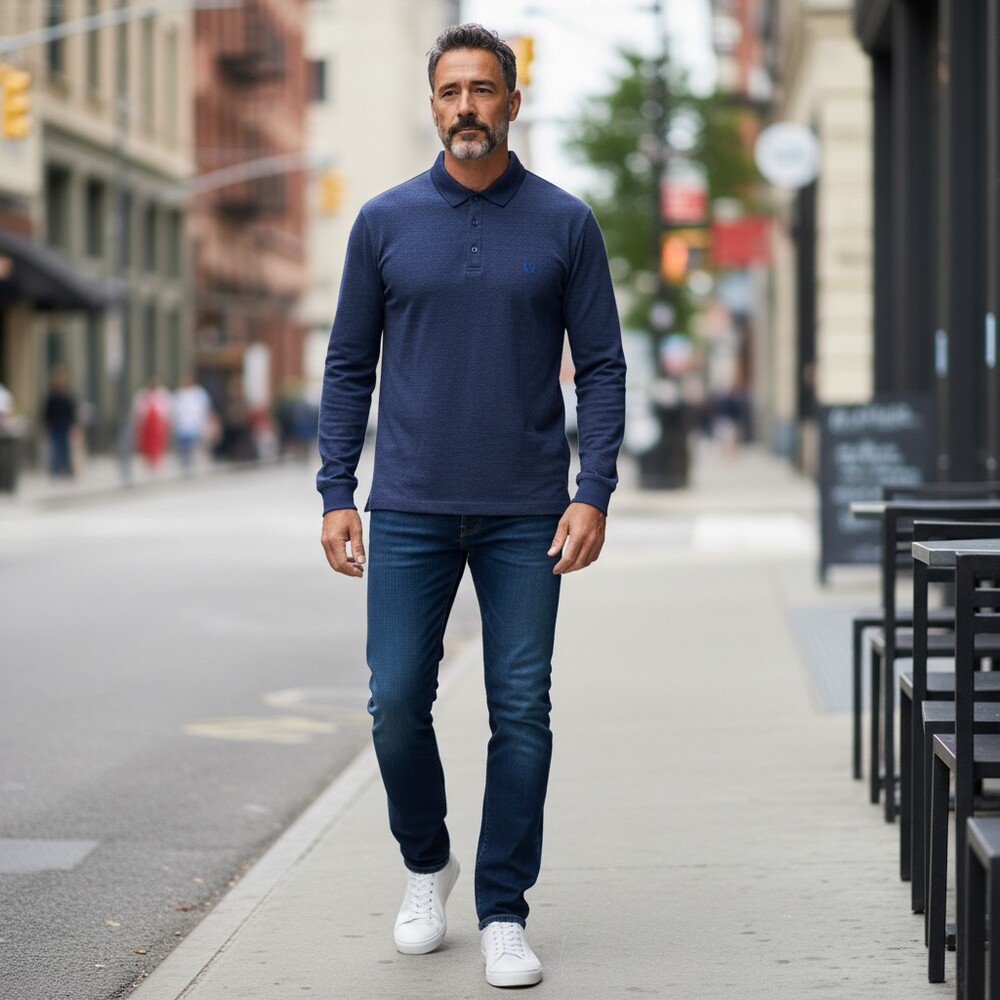 9195 Джемпер-поло Fred Farman