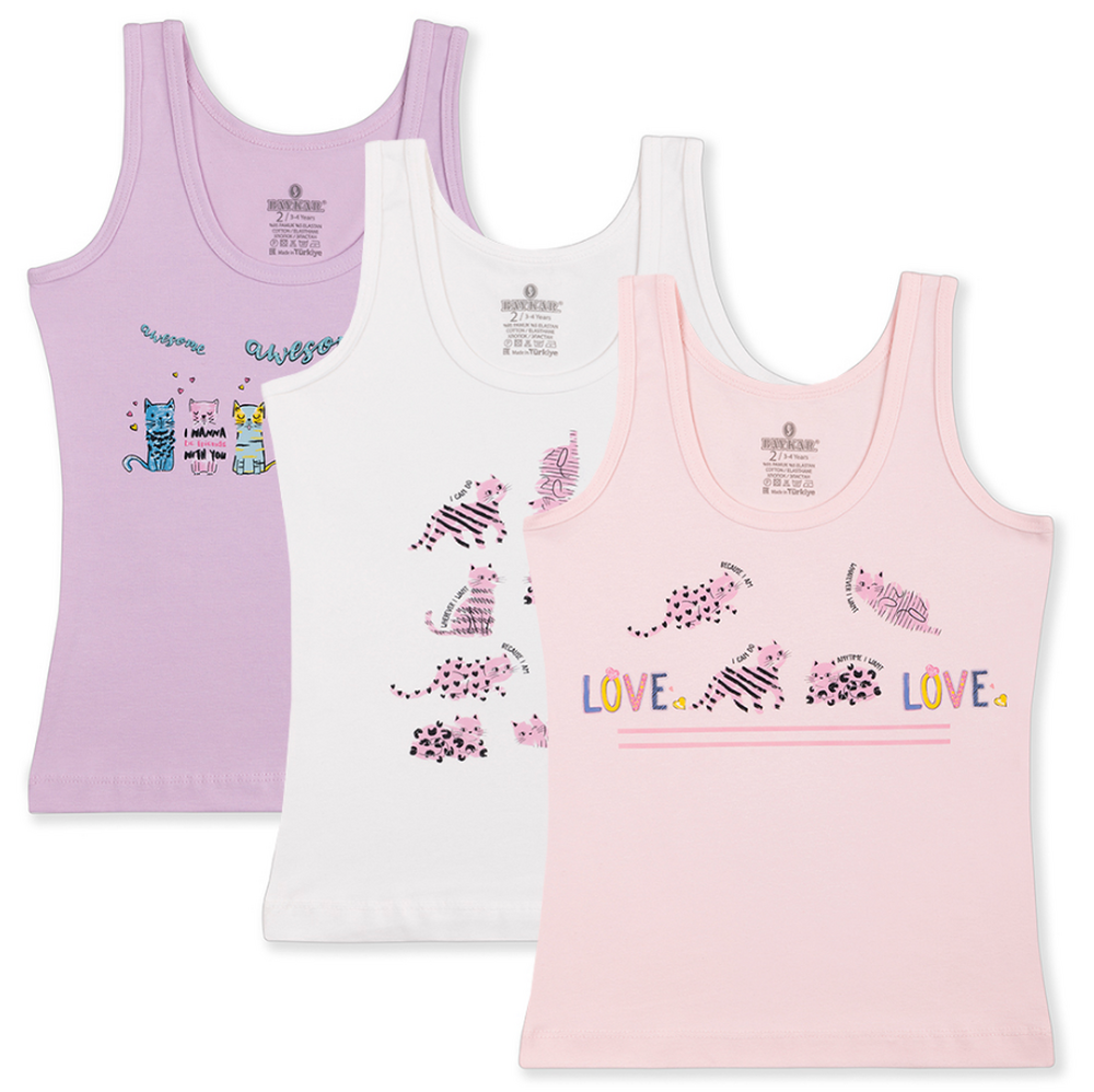 4338 Майка для девочки Байкар