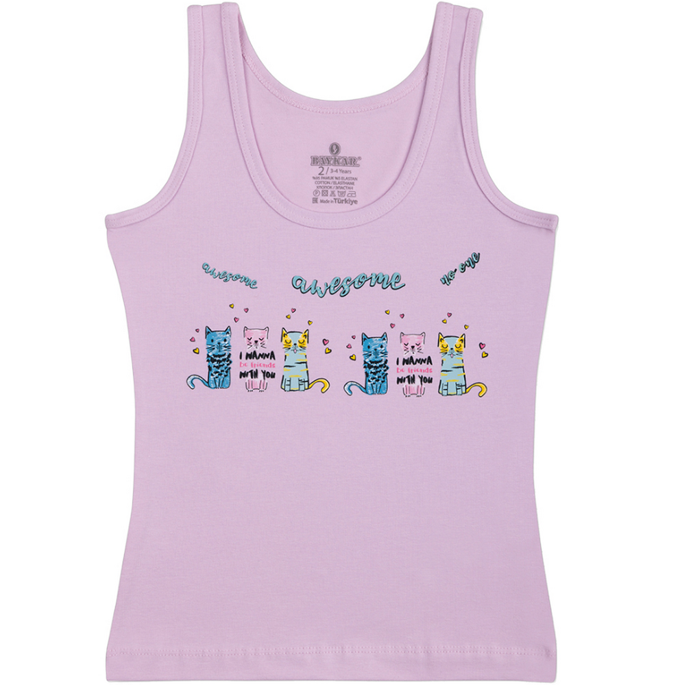 4338 Майка для девочки Байкар