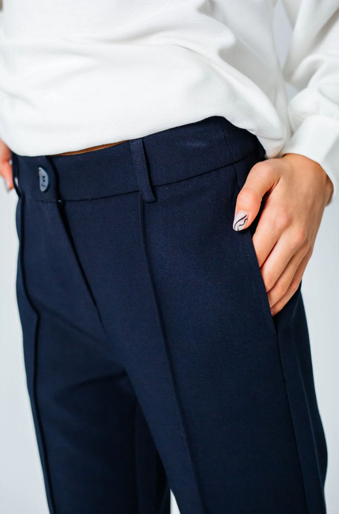 63849К Брюки швейка клеш Deloras