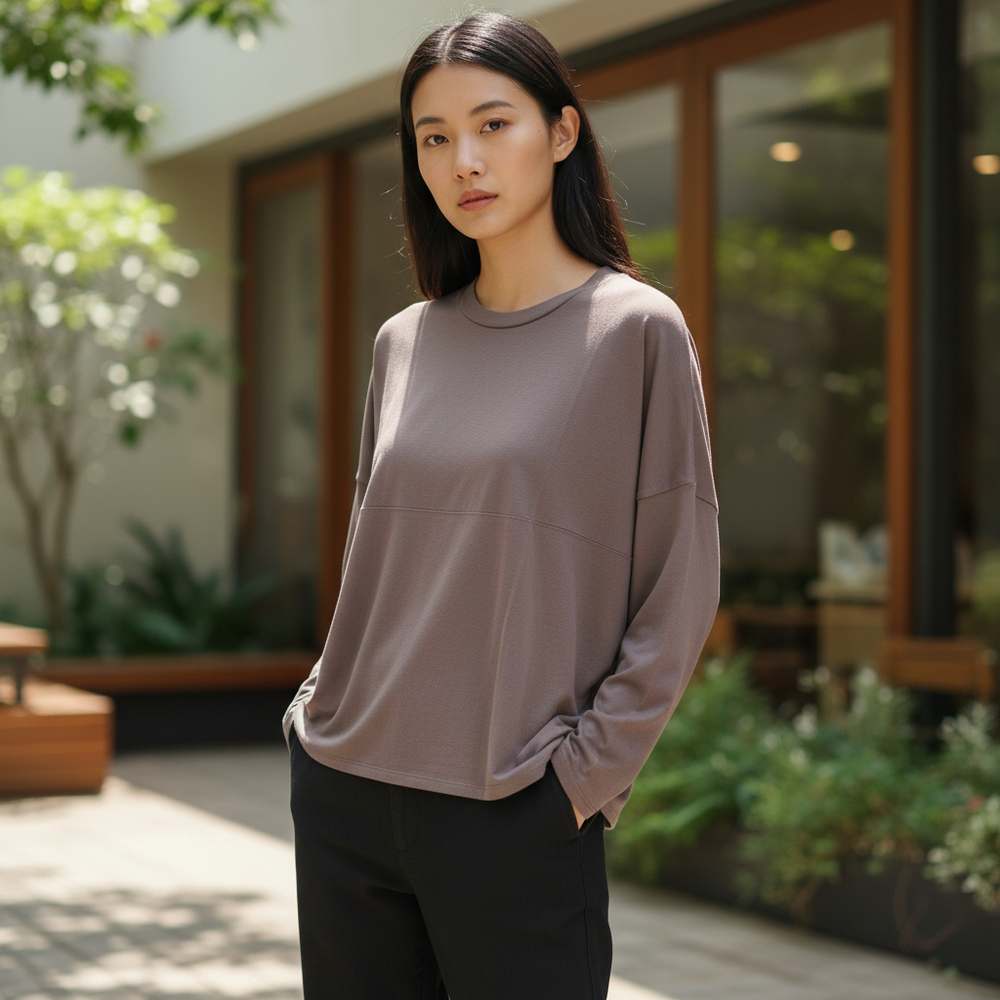 W48027K Лонгслив женский Samo