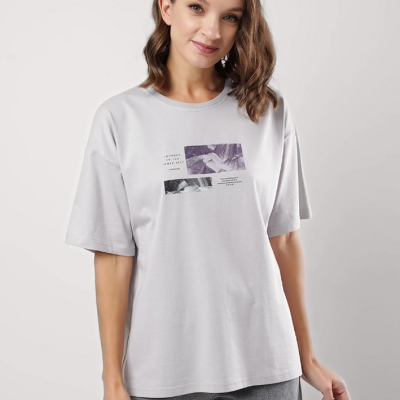 256711 Футболка женская Clever