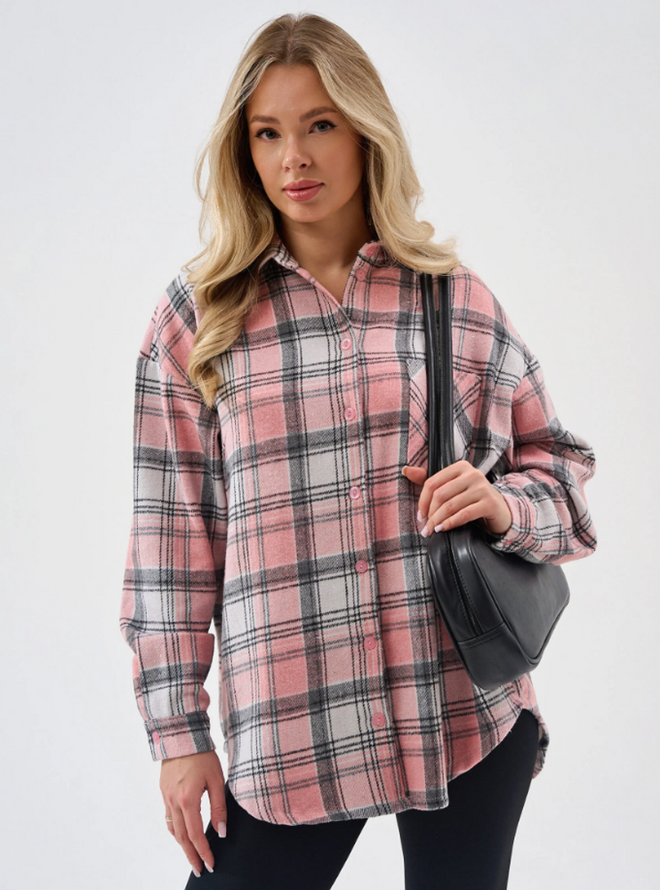 2396-Ф Рубашка женская Скандинавия Оптима