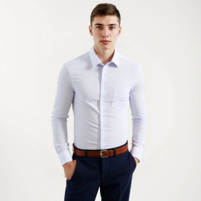 3LBX1+1XK Рубашка подростковая Brostem